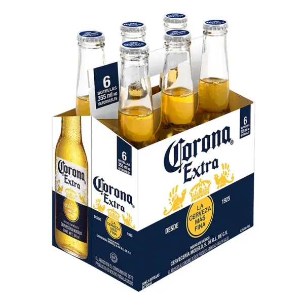 paquete de Cerveza Corona