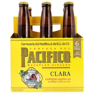 Six de Cerveza Pacifico Clara