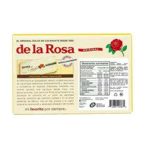 Caja Mazapan De Cacahuate 30 Pzas