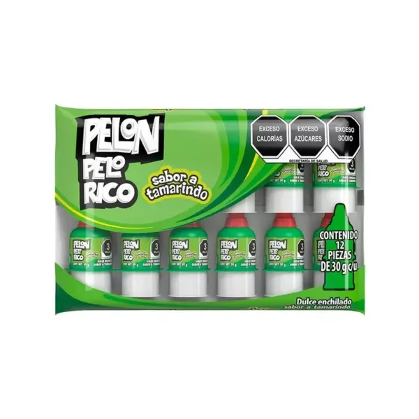 Caja Pelon Pelo Rico 12 Pzas