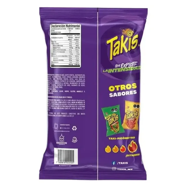 Takis Fuego 62Grs Barcel